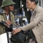 Two men on the streets of Ho Chi Minh City Vietnam